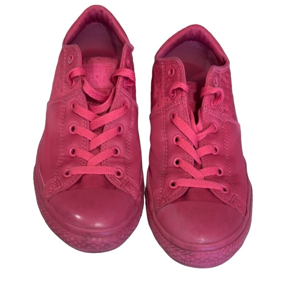 Converse Girls Chuck Taylor All Star Madison Ox Fashion Sneaker Pink Size 5 - Picture 4 of 9